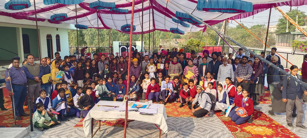 ਸ਼ਹੀਦ ਗਿਆਨ ਸਿੰਘ ਸੰਘਾ ਦੀ ਯਾਦ ਵਿਚ ਚਿੱਤਰਕਲਾ ਮੁਕਾਬਲੇ ਕਰਵਾਏ